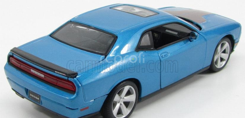 Maisto Dodge Challenger Srt8 6.1 Hemi Coupe 2008 1:24 Světle Modrá Met