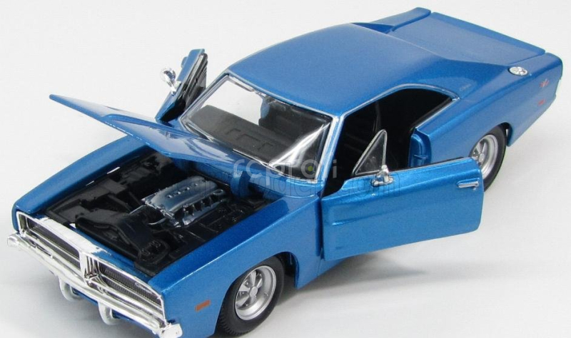 Maisto Dodge Charger R/t 1969 1:25 Světle Modrá Met