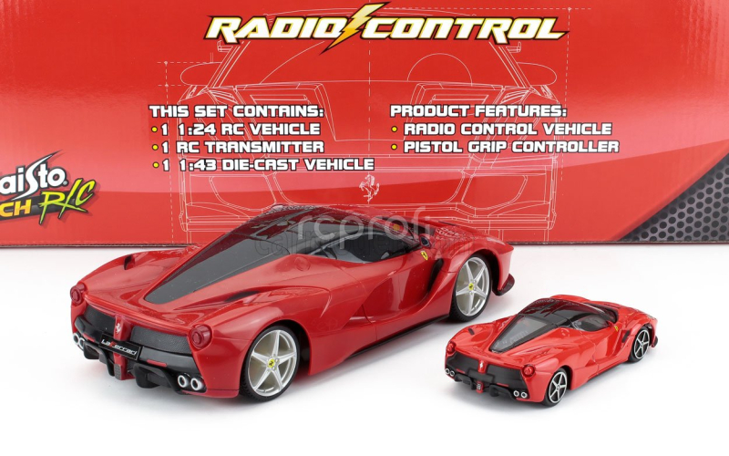 Maisto Ferrari Set 2x Laferrari 2013 1:24 Red