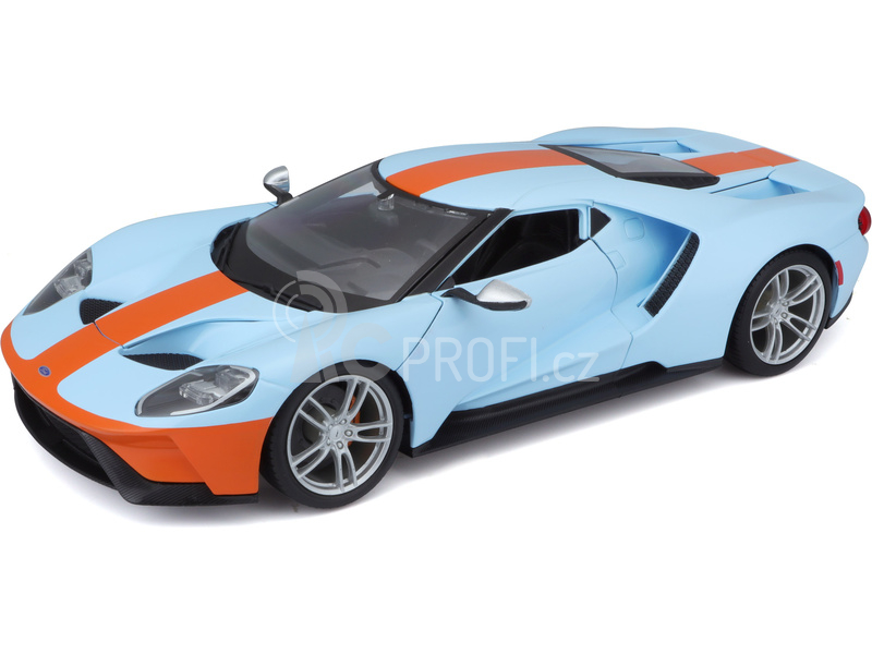 Maisto Ford GT 2017 1:18 modro-oranžová