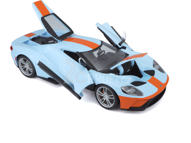 Maisto Ford GT 2017 1:18 modro-oranžová