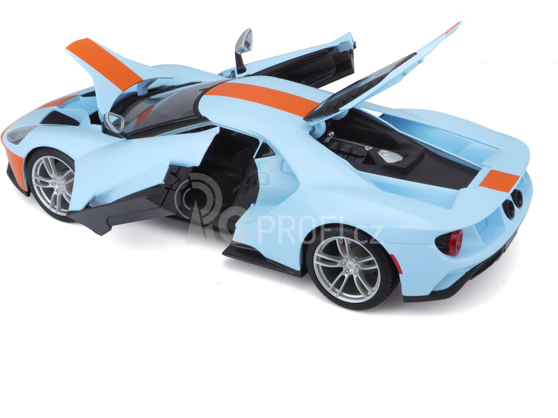 Maisto Ford GT 2017 1:18 modro-oranžová