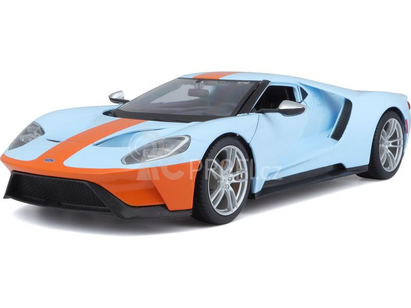 Maisto Ford GT 2017 1:18 modro-oranžová