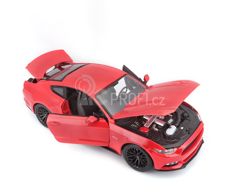 Maisto Ford Mustang GT 2015 1:18 červená