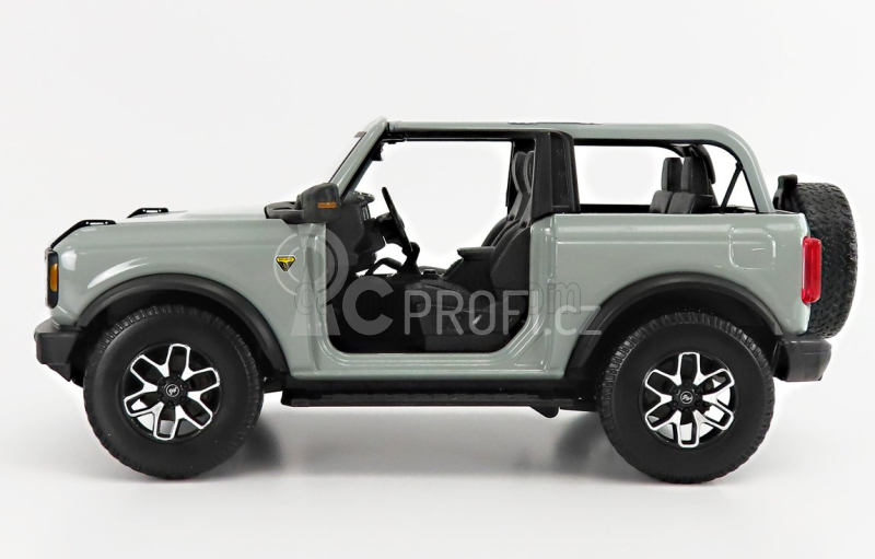 Maisto Ford usa Bronco Badlands Without Doors 2021 1:18 Grey