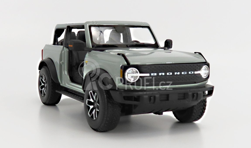 Maisto Ford usa Bronco Badlands Without Doors 2021 1:18 Grey