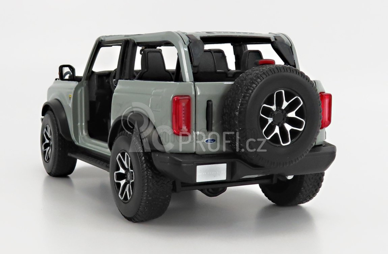 Maisto Ford usa Bronco Badlands Without Doors 2021 1:18 Grey