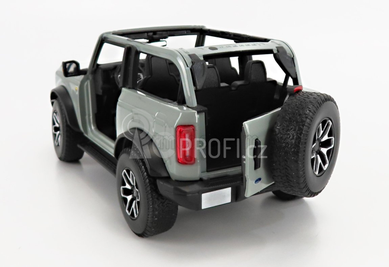 Maisto Ford usa Bronco Badlands Without Doors 2021 1:18 Grey