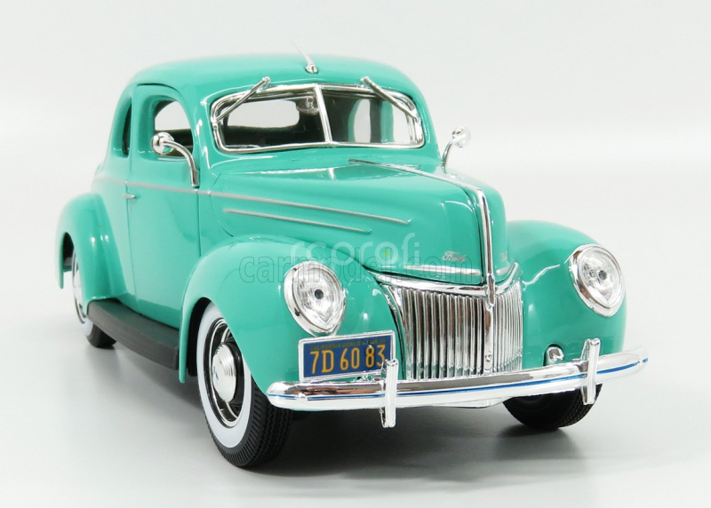 Maisto Ford usa Deluxe 2-door 1939 1:18 Torquoise