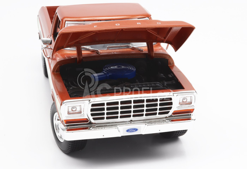 Maisto Ford usa F-150 Pick-up 1979 1:18 Hnědá Bílá