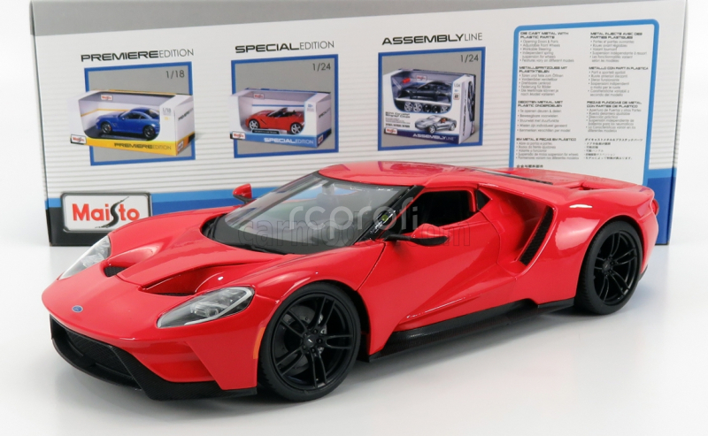 Maisto Ford usa Gt 2017 1:18 Red