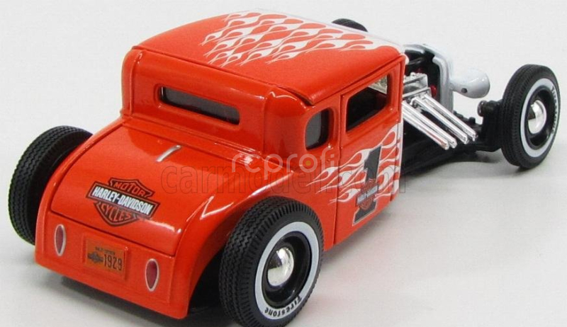 Maisto Ford usa Model A Custom Harley-davidson N 1 1929 1:24 Oranžová Bílá