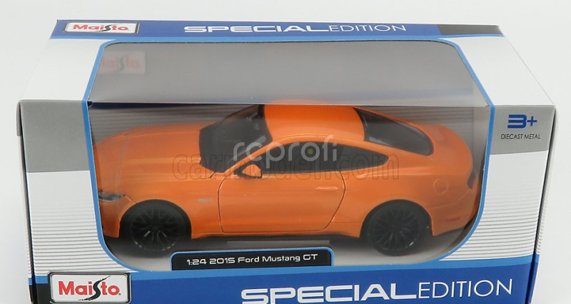 Maisto Ford usa Mustang 5.0 Gt Coupe 2015 1:24 Orange