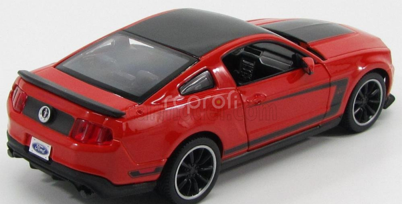 Maisto Ford usa Mustang Boss 302 2012 1:24 Oranžová Černá