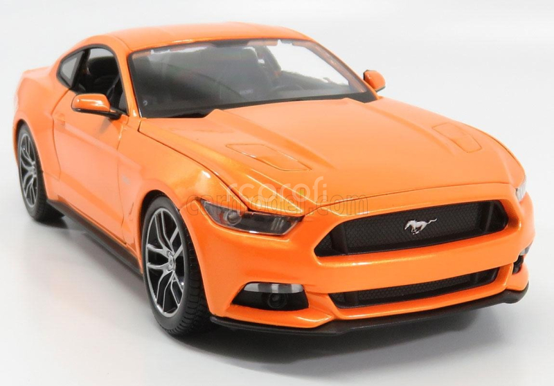 Maisto Ford usa Mustang Coupe 5.0 Gt 2015 1:18 Orange Met