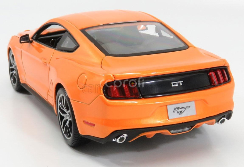 Maisto Ford usa Mustang Coupe 5.0 Gt 2015 1:18 Orange Met