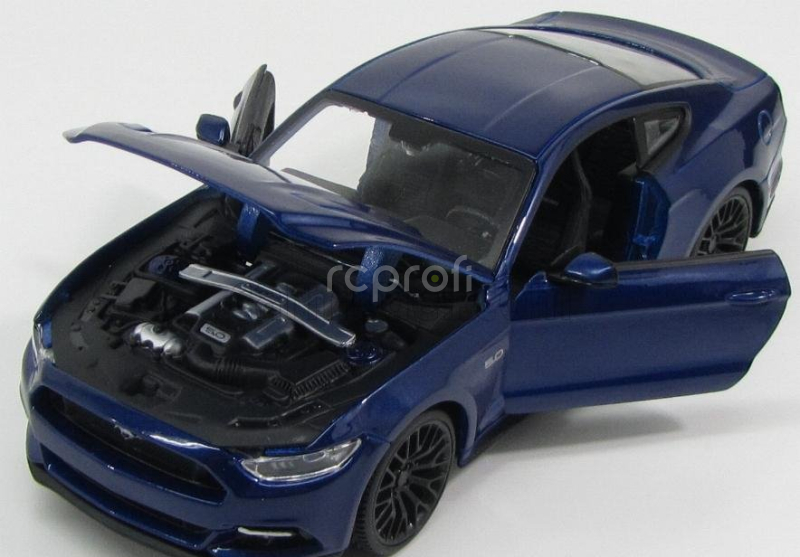 Maisto Ford usa Mustang Coupe 5.0 Gt 2015 1:24 Blue Met