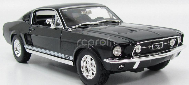 Maisto Ford usa Mustang Gta Coupe Fastback 1967 1:18 Black