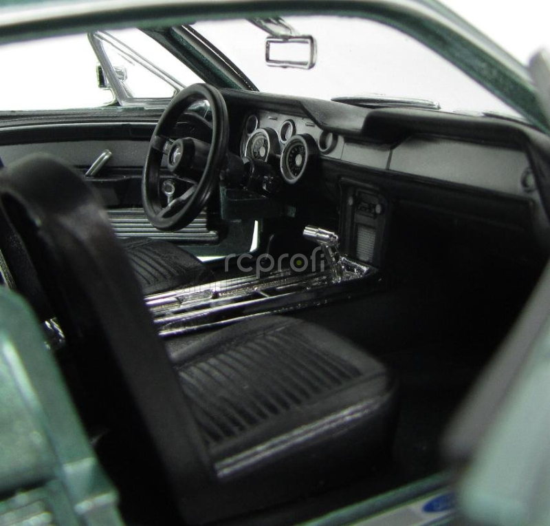 Maisto Ford usa Mustang Gta Coupe Fastback 1967 1:18 Green Met