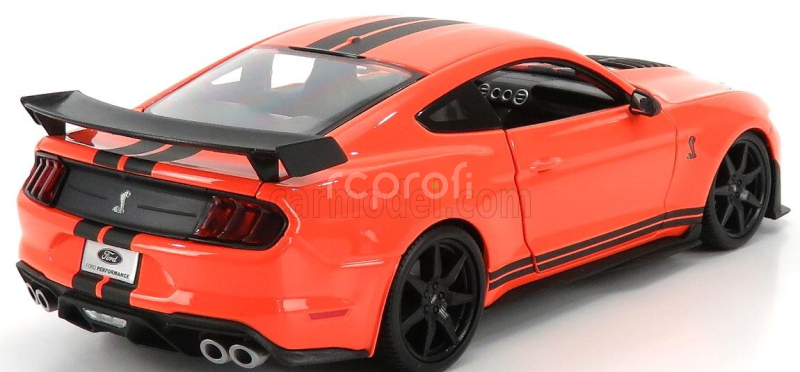 Maisto Ford usa Mustang Shelby Gt500 Coupe 2020 1:18 Orange