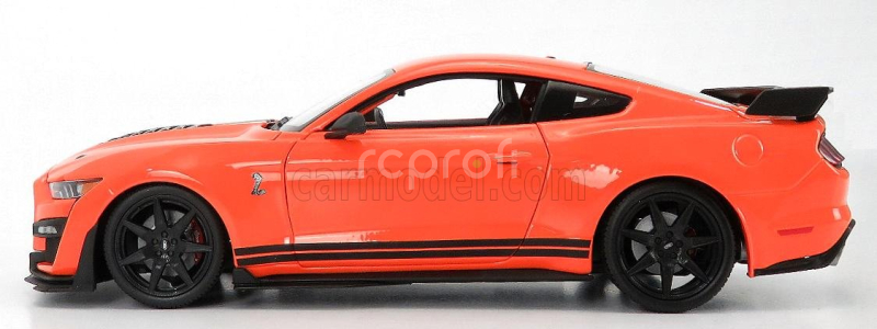 Maisto Ford usa Mustang Shelby Gt500 Coupe 2020 1:18 Orange