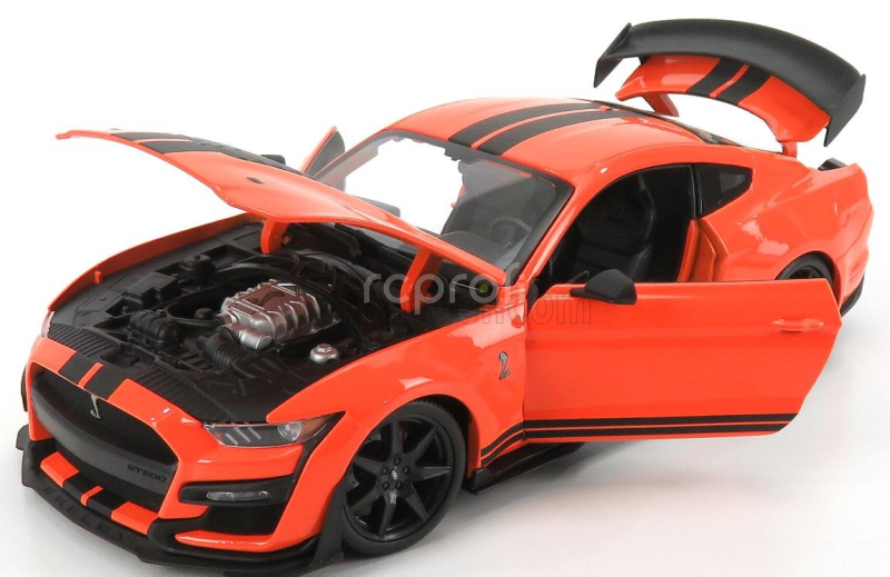 Maisto Ford usa Mustang Shelby Gt500 Coupe 2020 1:18 Orange