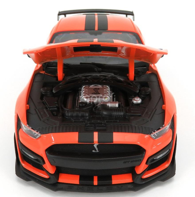 Maisto Ford usa Mustang Shelby Gt500 Coupe 2020 1:18 Orange