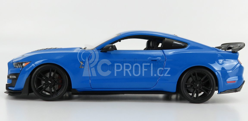 Maisto Ford usa Mustang Shelby Gt500 Coupe 2020 1:18 Světle Modrá