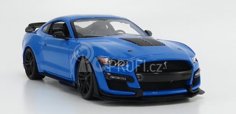 Maisto Ford usa Mustang Shelby Gt500 Coupe 2020 1:18 Světle Modrá