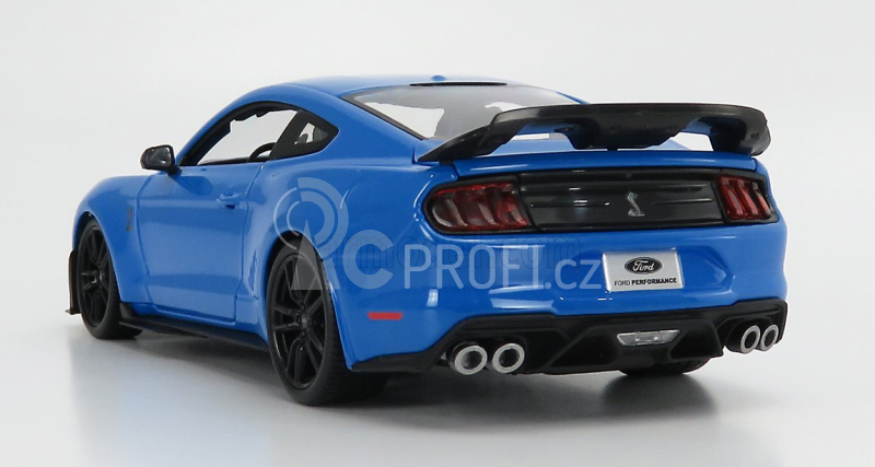 Maisto Ford usa Mustang Shelby Gt500 Coupe 2020 1:18 Světle Modrá