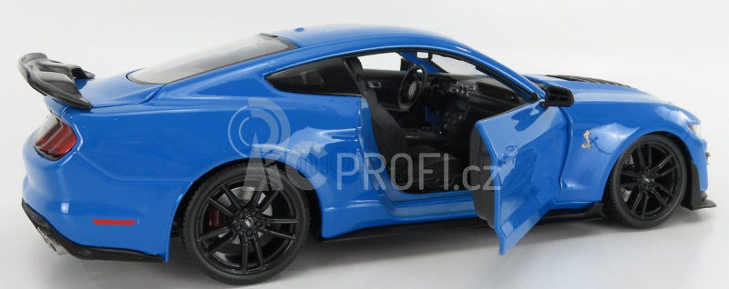 Maisto Ford usa Mustang Shelby Gt500 Coupe 2020 1:18 Světle Modrá