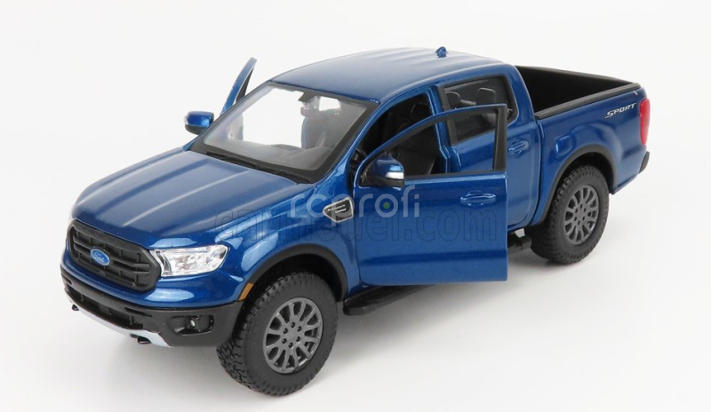 Maisto Ford usa Ranger Fx4 Sport Pick-up Double Cabine 2019 1:27 Blue