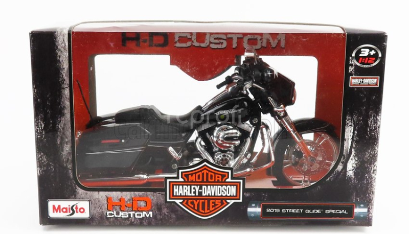 Maisto Harley davidson Street Glide Special 2015 1:12 Black