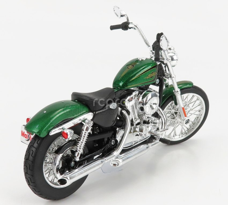 Maisto Harley davidson Xl 1200v Seventy-two 2013 1:12 Green Met