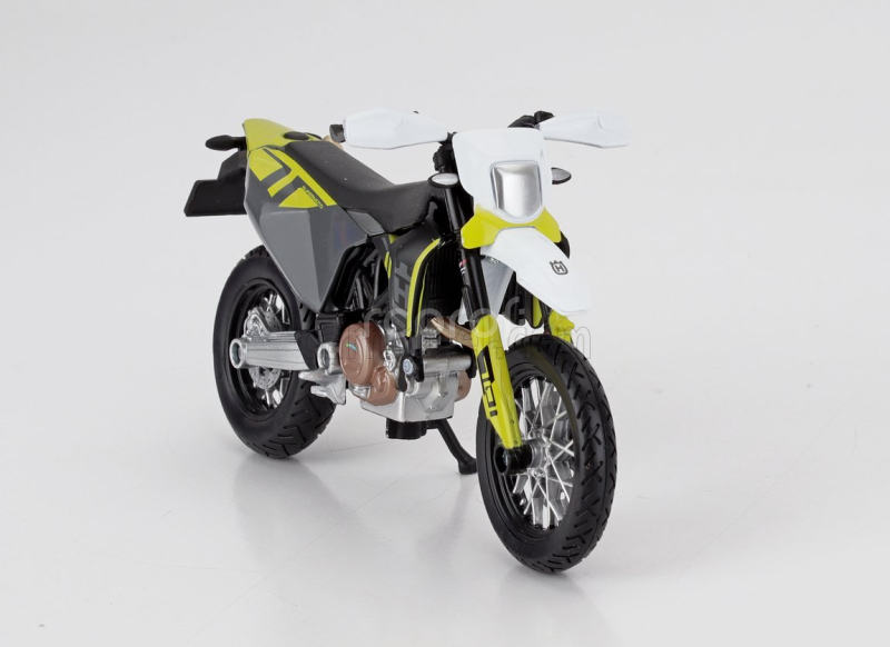 Maisto Husqvarna Husky 701 Supermoto 2023 1:18 Černá Žlutá