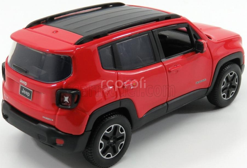 Maisto Jeep Renegade 2017 1:24 Červená Černá