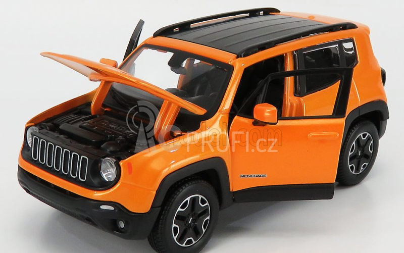 Maisto Jeep Renegade 2017 1:24 Orange Met