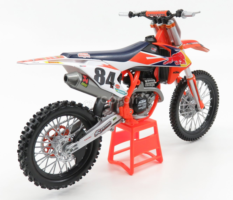 Maisto KTM 450 Sx Red Bull N 84 Jeffrey Herlings Supercross World Champion 2018 1:6 Oranžová Bílá