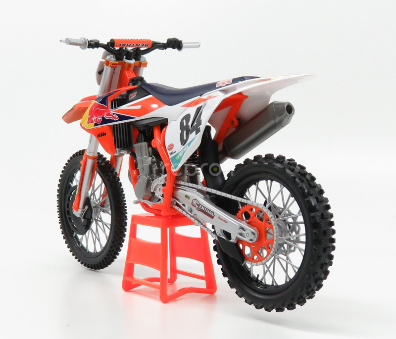 Maisto KTM 450 Sx Red Bull N 84 Jeffrey Herlings Supercross World Champion 2018 1:6 Oranžová Bílá
