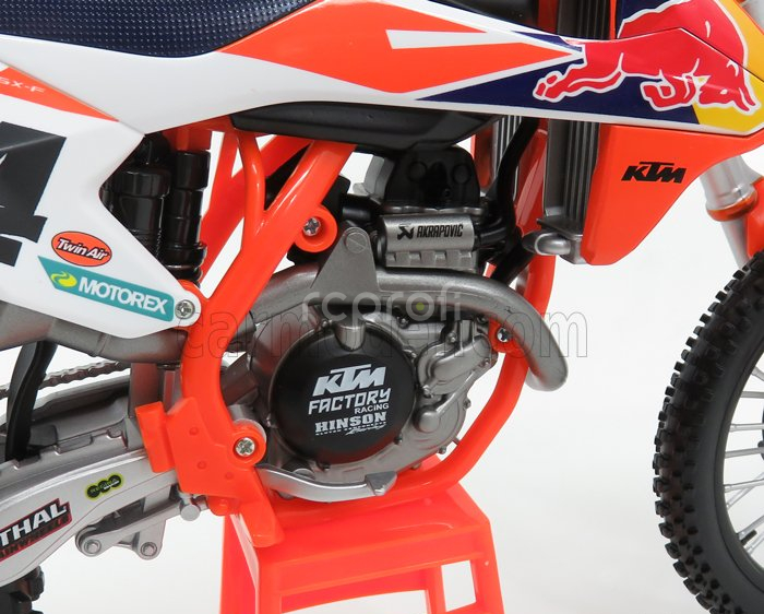 Maisto KTM 450 Sx Red Bull N 84 Jeffrey Herlings Supercross World Champion 2018 1:6 Oranžová Bílá
