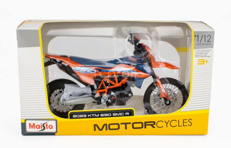 Maisto KTM 690 Smc R 2023 1:12 Oranžová Černá