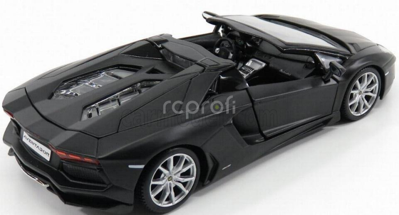 Maisto Lamborghini Aventador Lp700-4 Roadster 2013 1:24 Black Matt