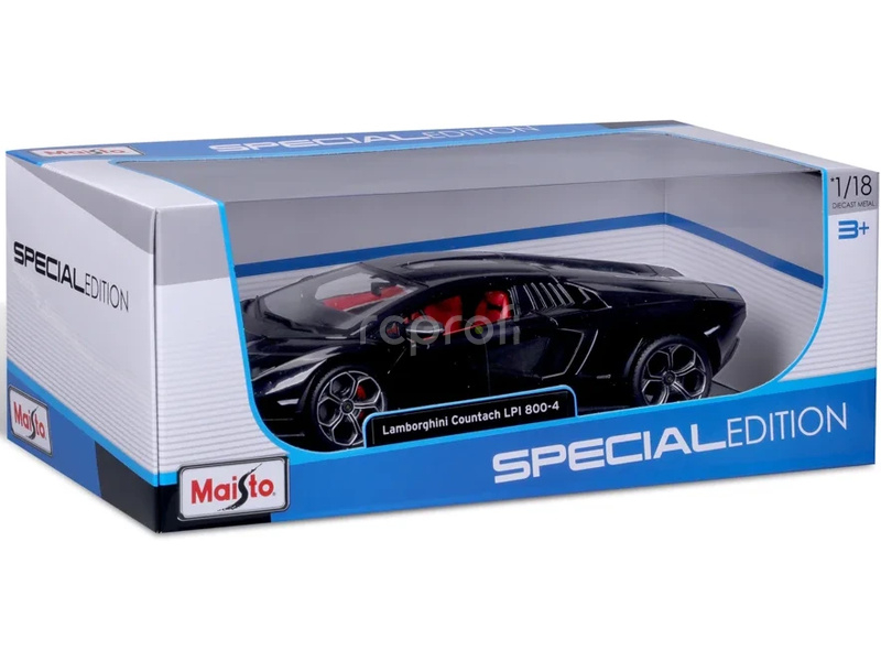 Maisto Lamborghini Countach LPI 800-4 1:18 černá