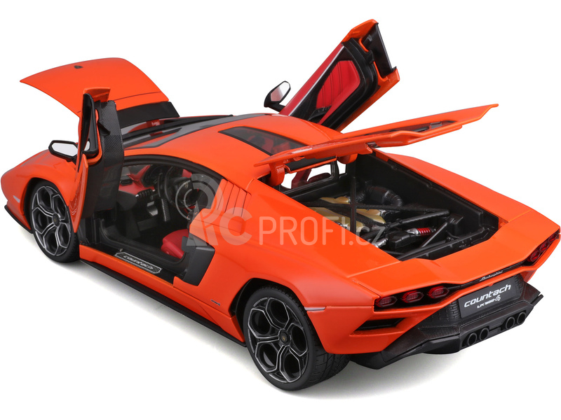 Maisto Lamborghini Countach LPI 800-4 1:18 oranžová
