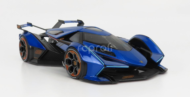 Maisto Lamborghini Lambo V12 Vision Gt N 63 Gran Turismo 2020 1:18 Blue Met