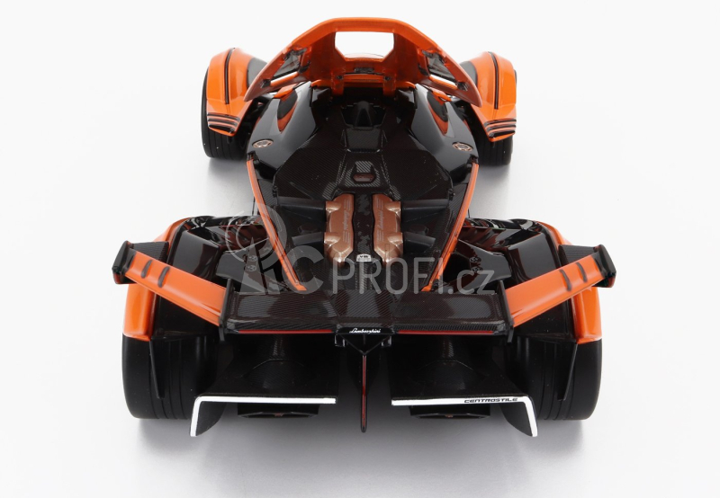 Maisto Lamborghini Lambo V12 Vision Gt N 63 Gran Turismo 2020 1:18 Oranžová Černá