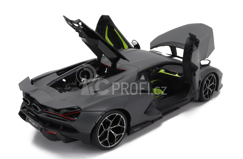 Maisto Lamborghini Revuelto Hybrid 2023 - Exclusive Carmodel 1:18 Vulcano Matná Šedá