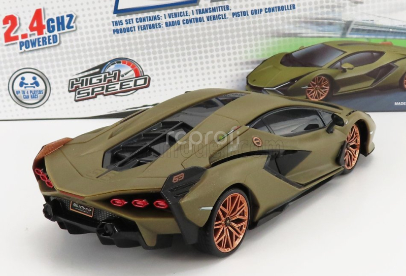 Maisto Lamborghini Sian Fkp 37 Hybrid 2020 1:24 Verde Gea - Zelená Met
