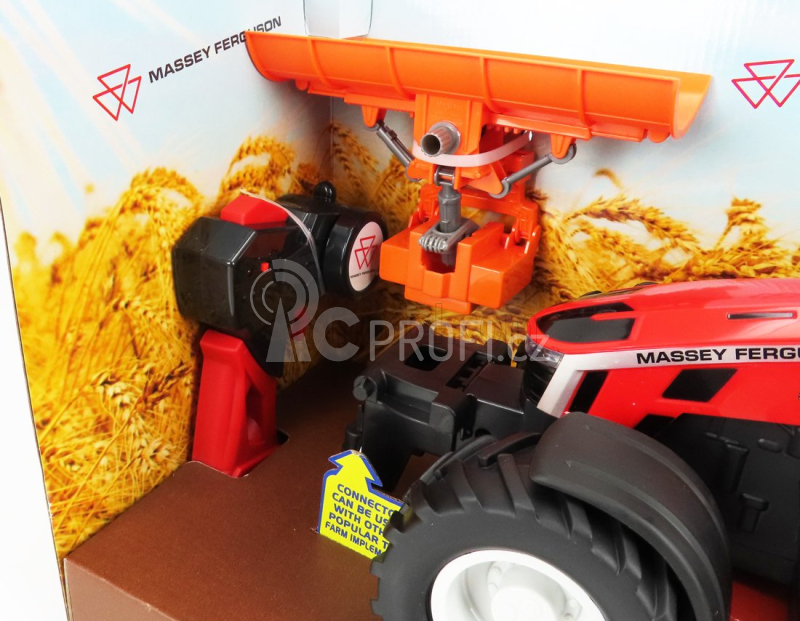 Maisto Massey ferguson 5s.165 Tractor 2020 1:16 Červená Šedá