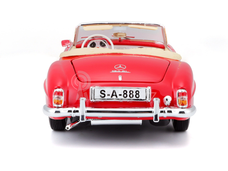 Maisto Mercedes-Benz 190SL 1955 1:18 červená